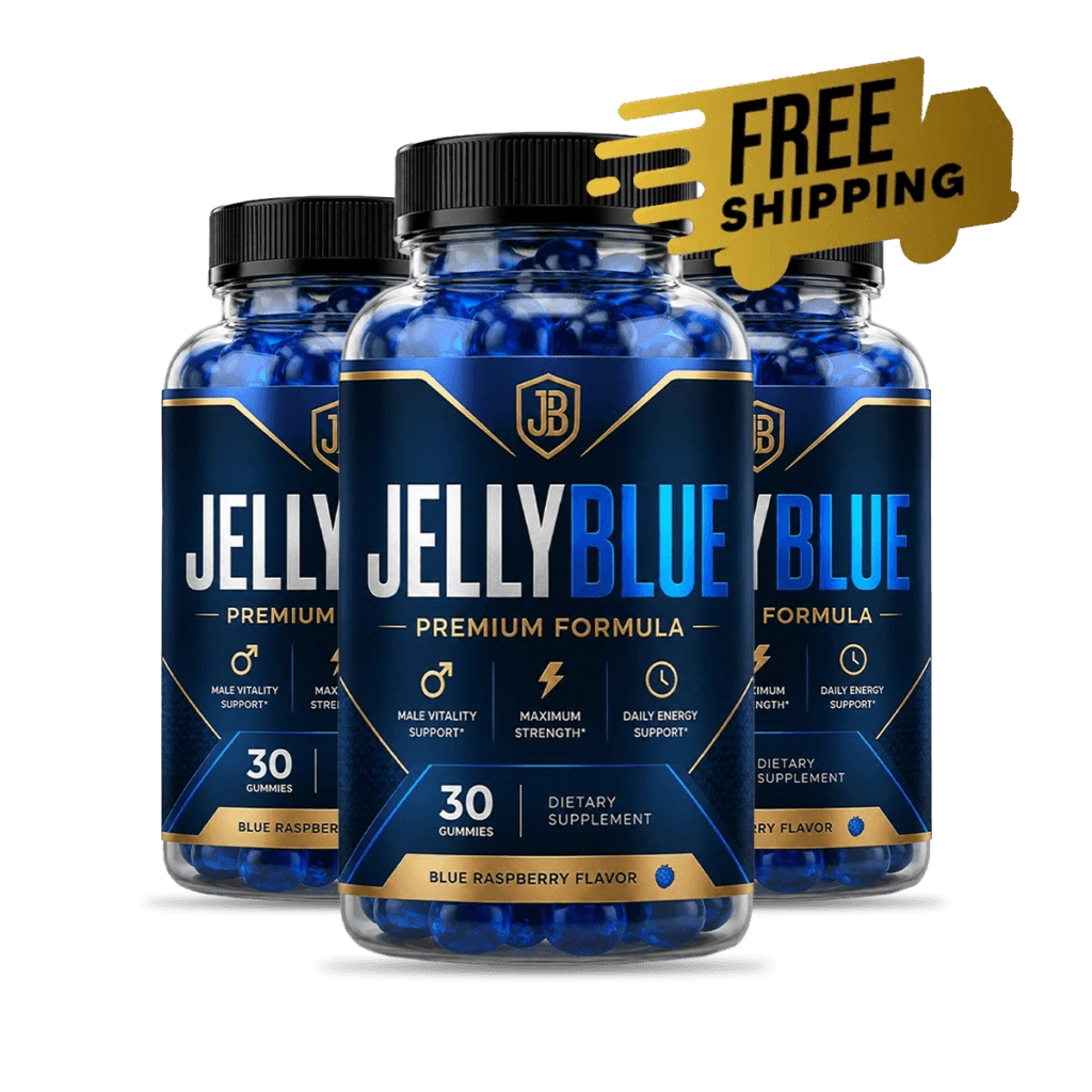 JellyBlue Male Vitality and Daily Wellness Supplement
